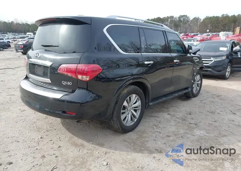 2017 Infiniti Qx80 из США, поврежденный, VIN JN8AZ2NF5H9645189